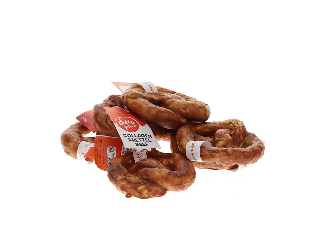 Duvoplus Recompensa Pentru Caini, Covrig Cu Colagen Si Vita, 8.5cm, 1buc/ 50g, L15229