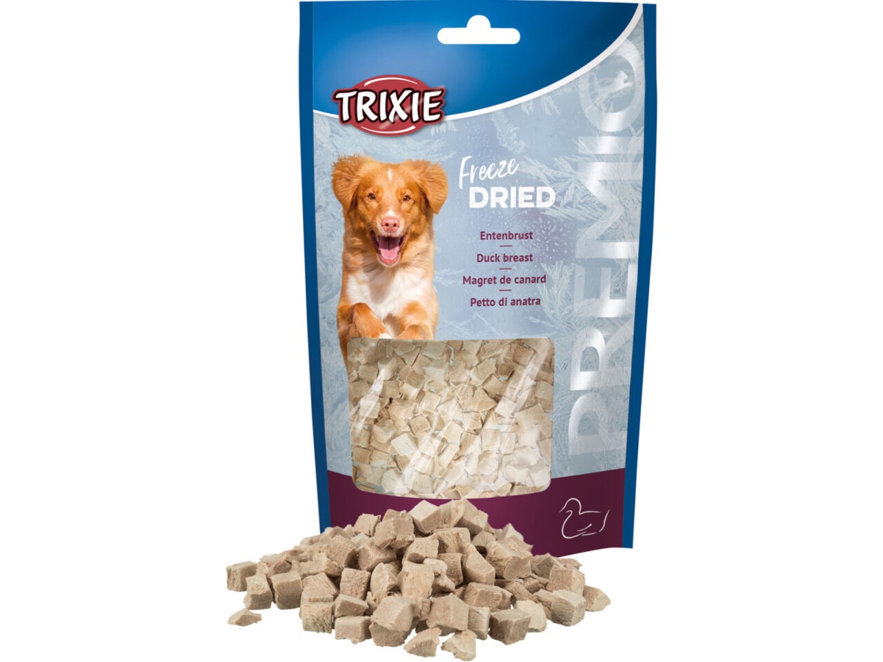 Trixie Recompense Pentru Caini, Premio, Piept De Rata Liofilizata, 50 g, 31607