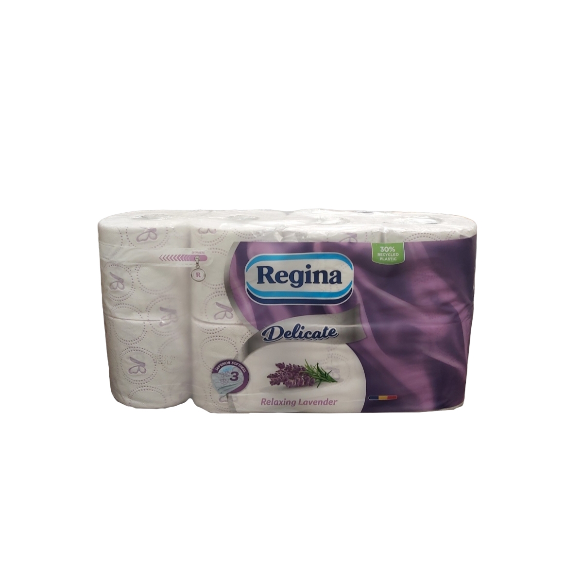 REGINA DELICATE HARTIE IGIENICA LAVANDA 3STR 8ROLE