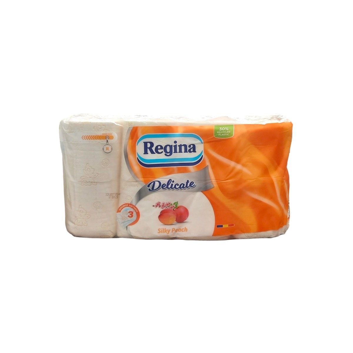 REGINA DELICATE HARTIE IGIENICA PIERSICA 3STR 8ROLE