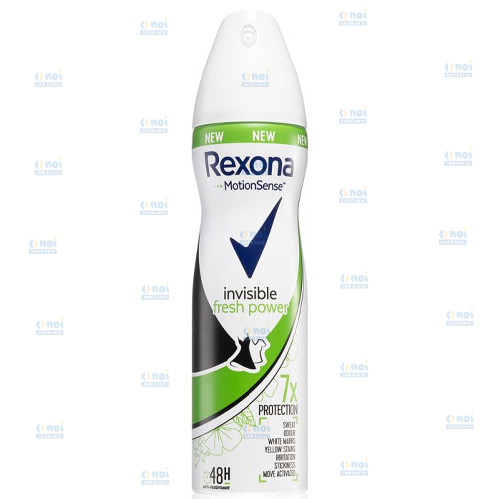 REXONA DEO SPRAY 150ML INVISIBLE FRESH POWER