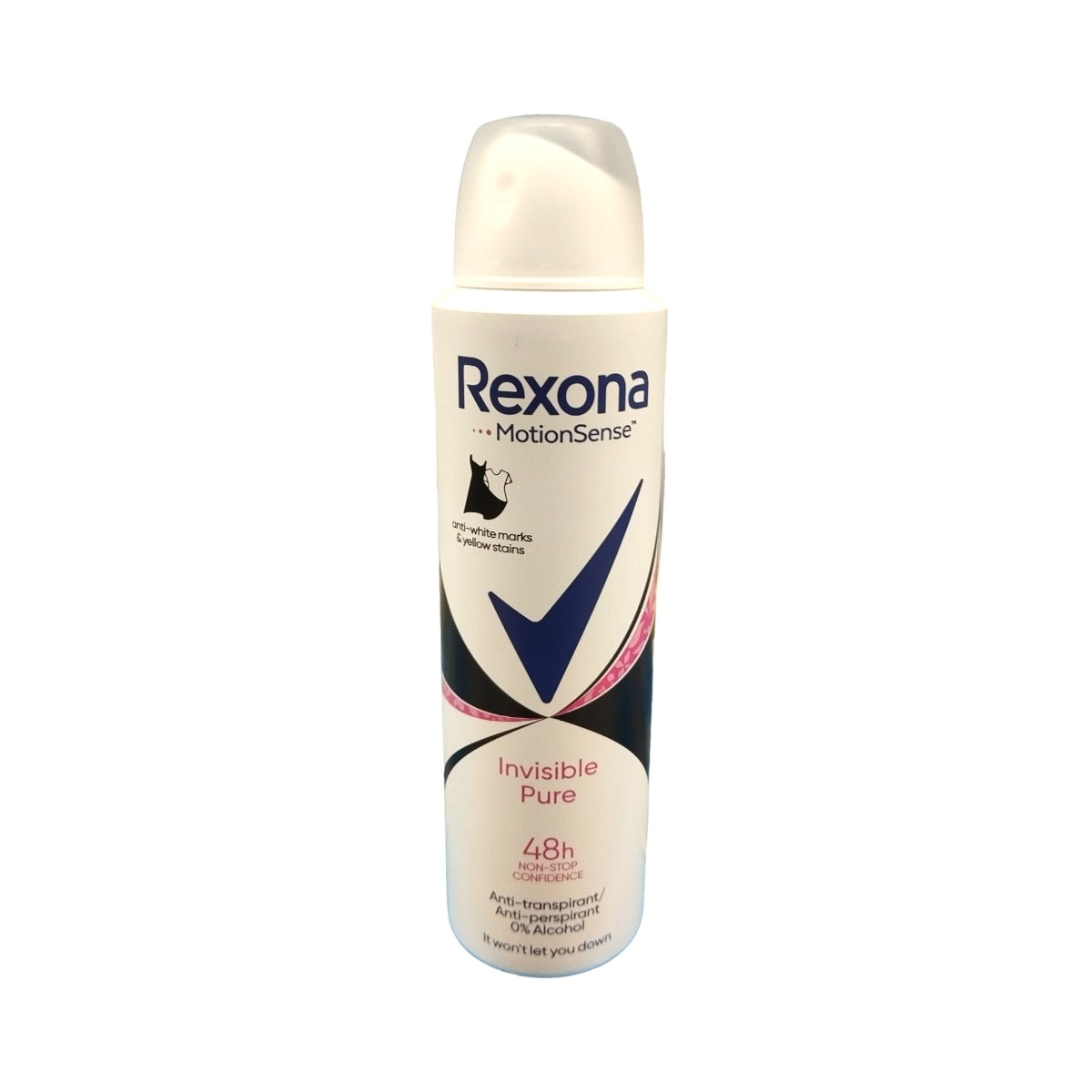 REXONA DEO SPRAY 150ML INVISIBLE PURE