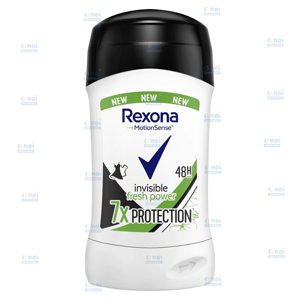 REXONA DEO STICK 40ML INVISIBLE FRESH POWER