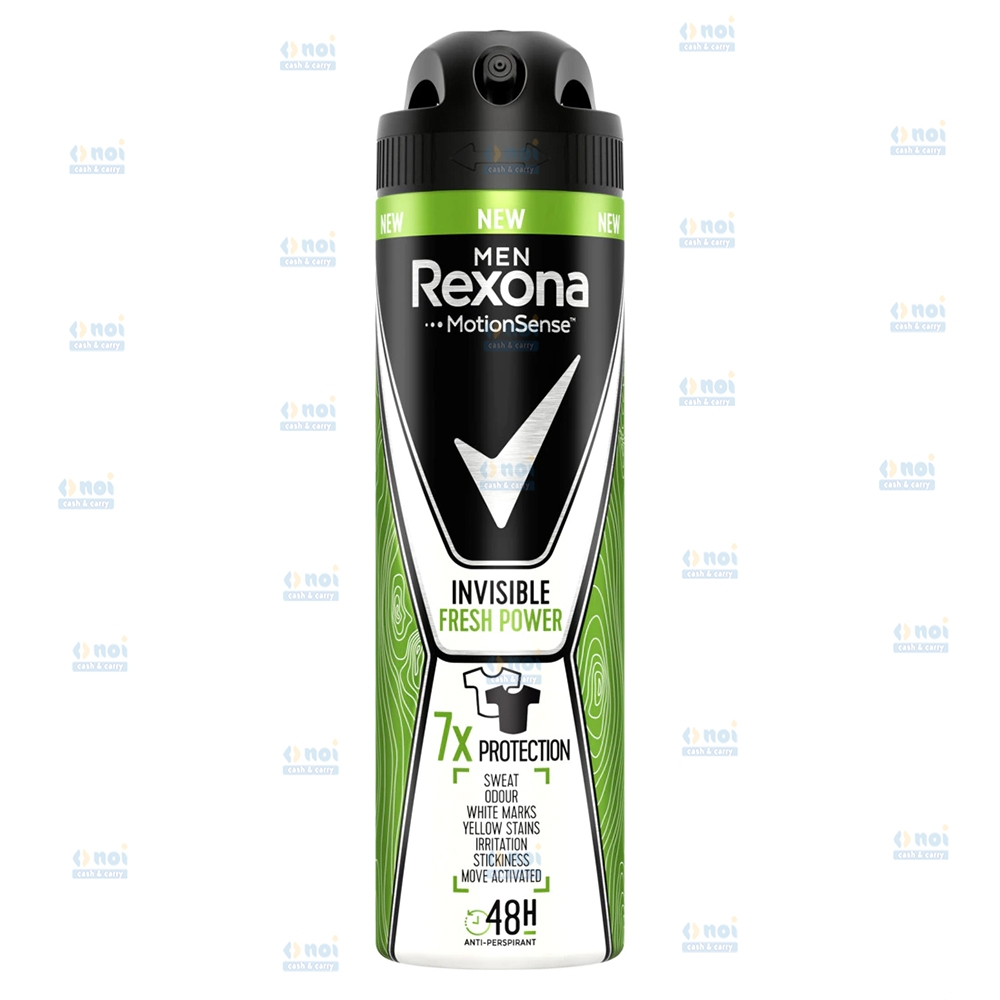 REXONA MEN DEO SPRAY 150ML INVISIBLE FRESH POWER
