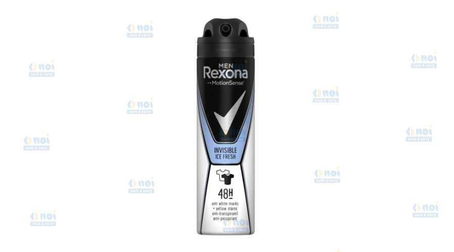 REXONA MEN DEO SPRAY 150ML INVISIBLE ICE FRESH