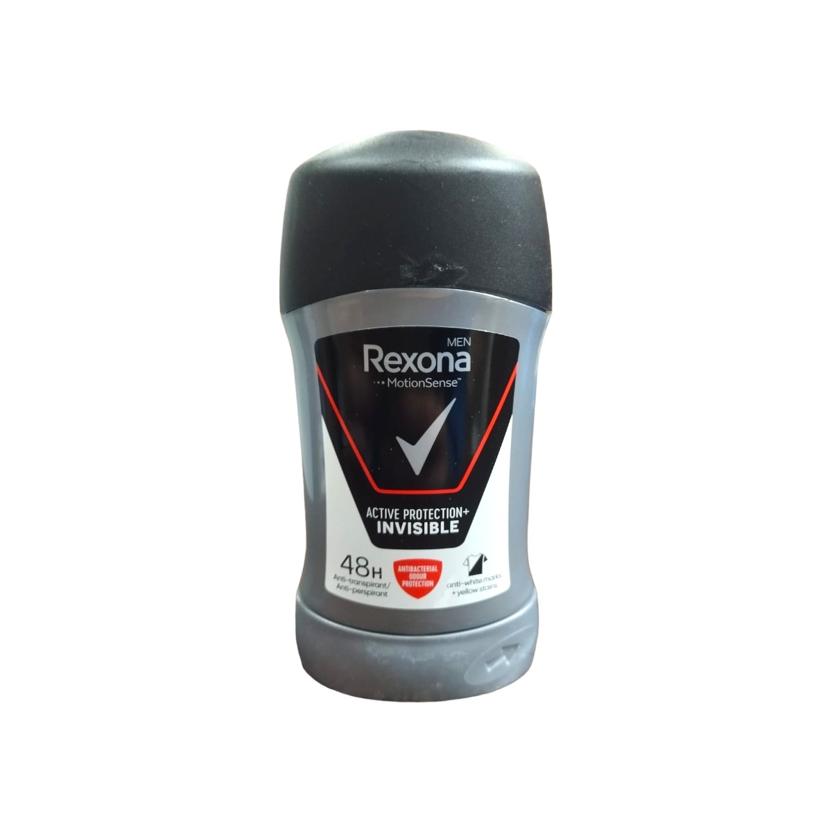 REXONA MEN DEO STICK 50ML INVISIBLE B&W ACTIVE PROTECTION