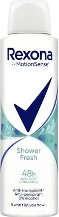 REXONA DEO SPRAY 150ML SHOWER FRESH