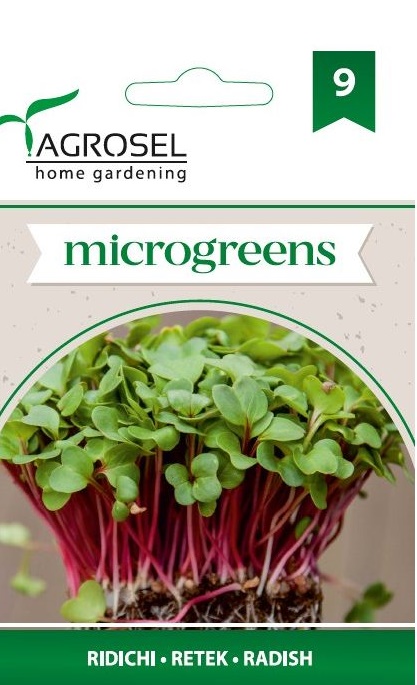 Seminte Ridichi microgreens 7 g, Agrosel