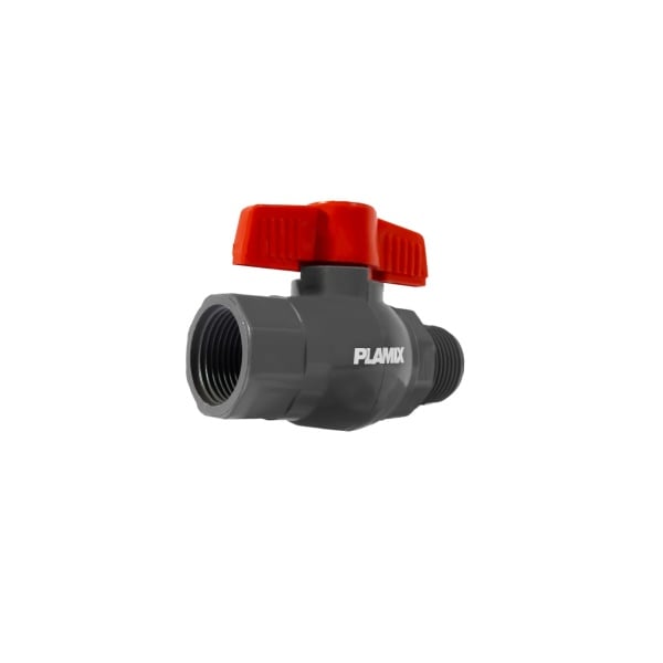 Robinet apa filet interior-exterior PLAMIX PVM - 1in PVC