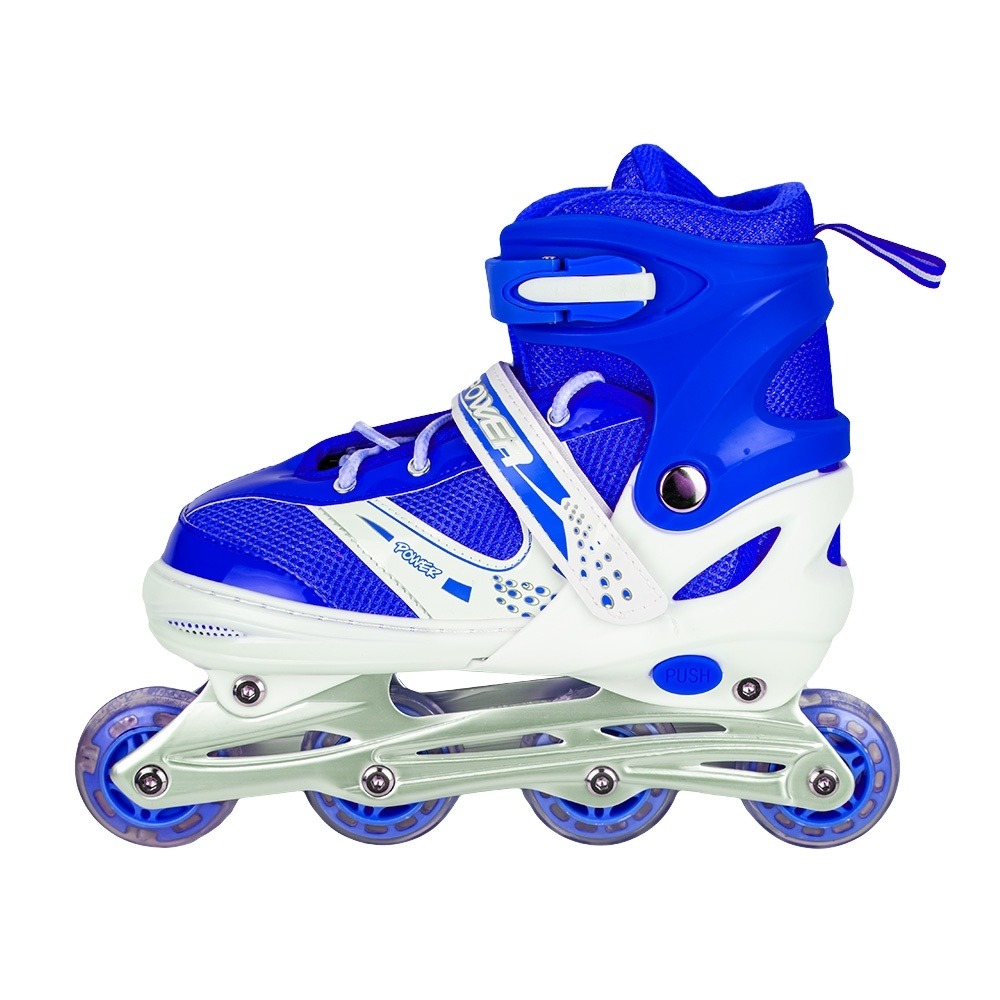 Role pentru copii, roti PVC, L (38-41), albastru