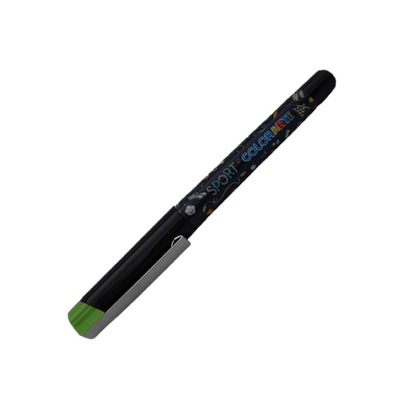 Roller Colorarte 2034BC, 0.7mm, clips metalic, model pentru baieti