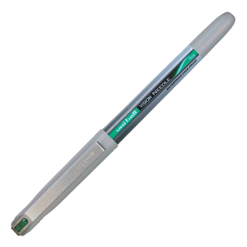 Roller Uni-ball Vision NeedlePoint fine UB-187, 0.7mm, verde