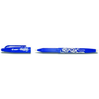 Roller cu gel Pilot Frixion, varf 0. 5 mm, albastru