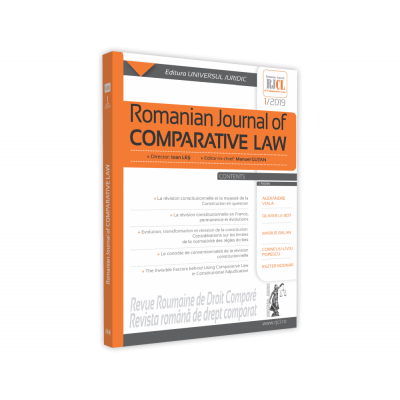 Romanian Journal of Comparative Law nr. 1/2019t - Manuel Gutan