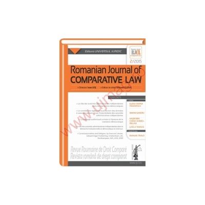 Romanian journal of comparative law no. 2/2015