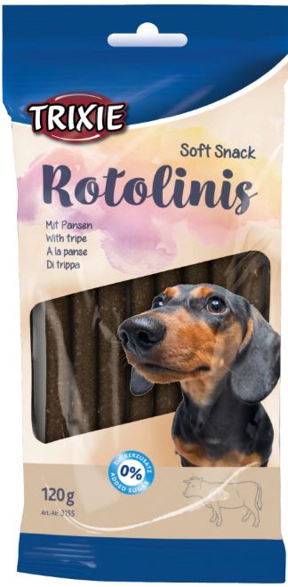 Recompense Pentru Caini, Soft Rotolinis Cu Burta, 12 buc/120 g, 3155