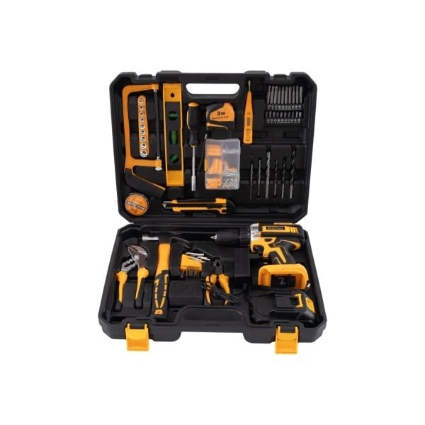 Set autofiletanta cu scule , 21V / 1.5Ah, 200 W, ROTOR RSET-AP21