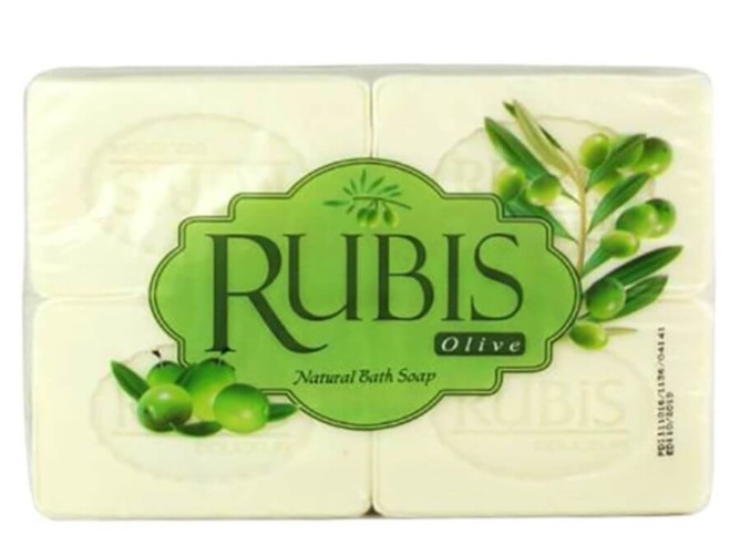 RUBIS SAPUN SOLID 4X125G OLIVE