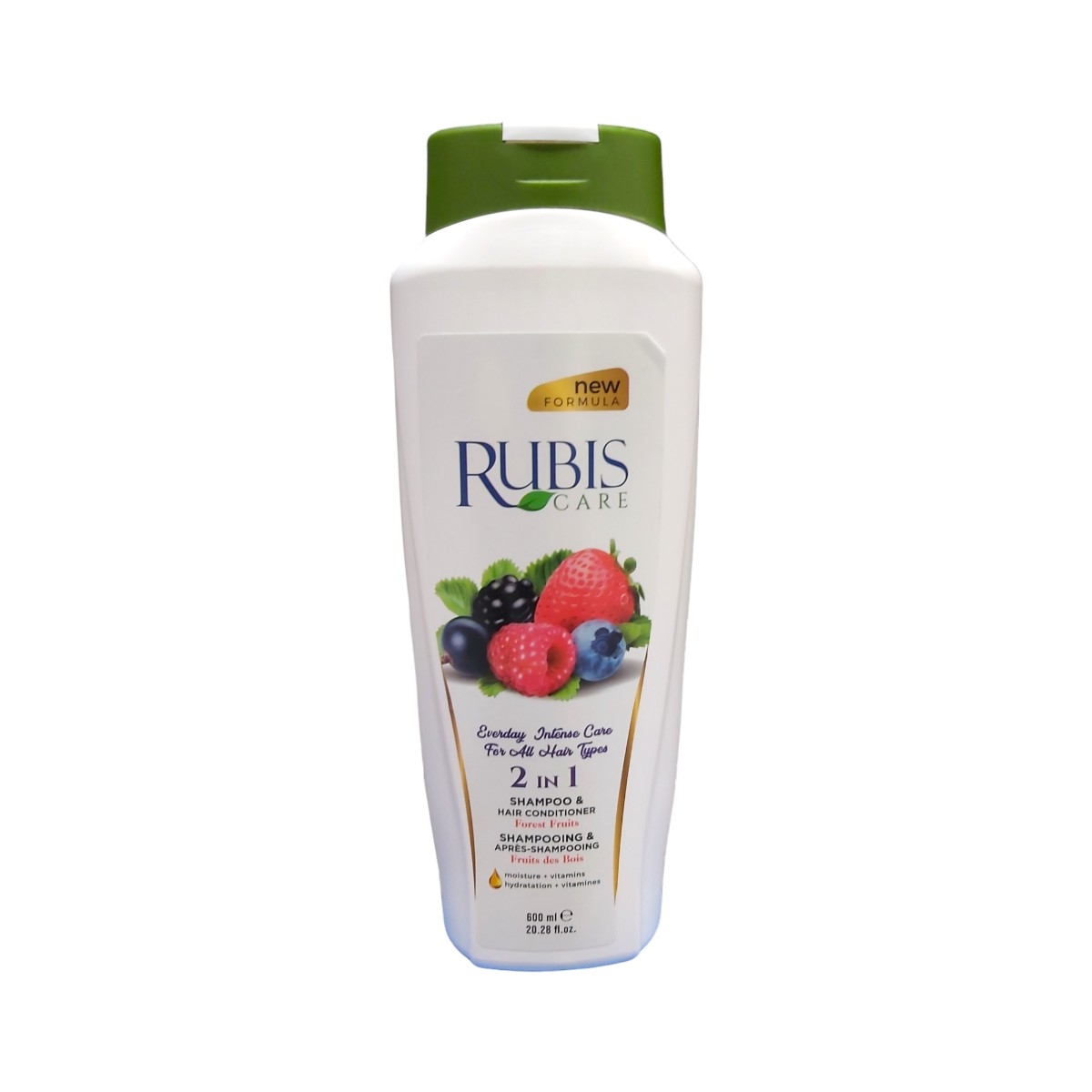 RUBIS SAMPON 2IN1 FRUCTE DE PADURE 600ML