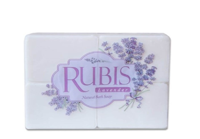 RUBIS SAPUN SOLID 4X125G LAVANDA