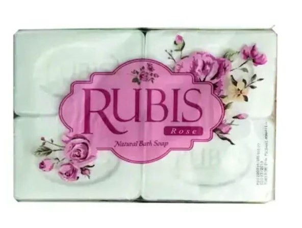 RUBIS SAPUN SOLID 4X125G ROSE