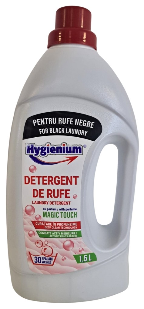 Detergent de rufe/haine negre Magic Touch, 30 spalari, 1.5 L, Hygienium