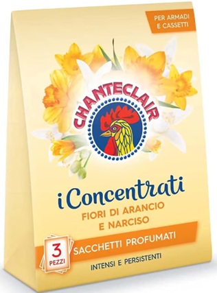 Saculeti Parfumati Haine Flori de Portocal si Narcise 3 buc. 3x12g, Chante Clair
