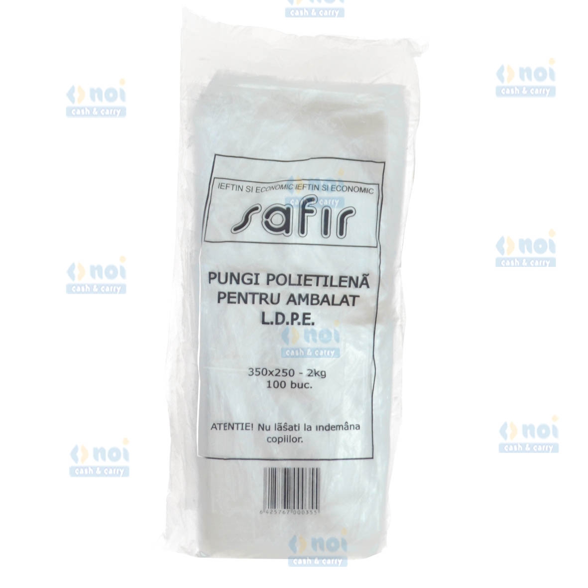 SAFIR PUNGI CONGELATOR 2KG 100 BUC