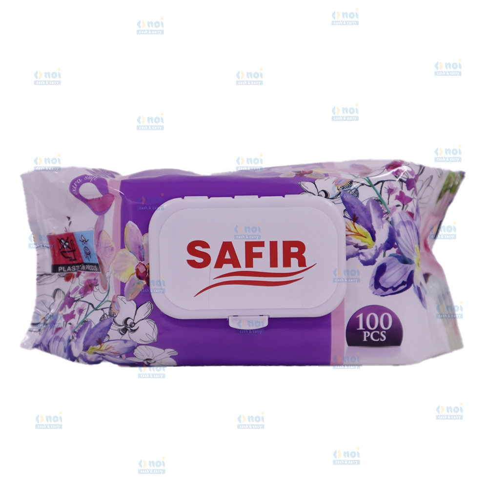 SAFIR SERVETELE UMEDE 100 BUC
