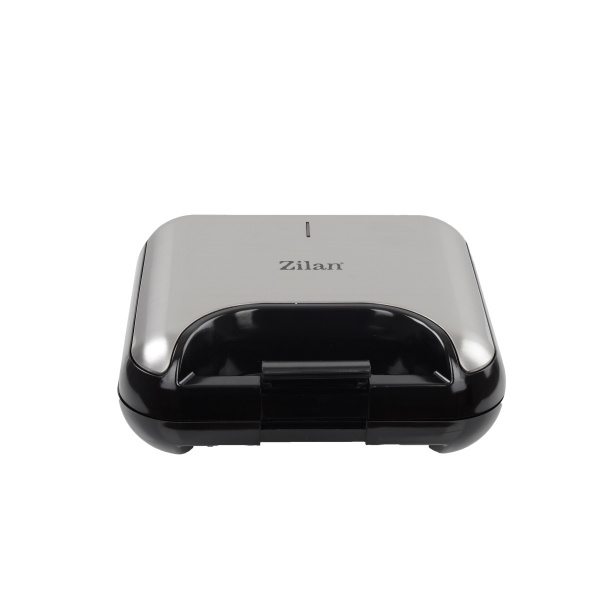 Sandwich-Maker 3 in 1, putere 800W, sistem de inchidere, gri, Zilan