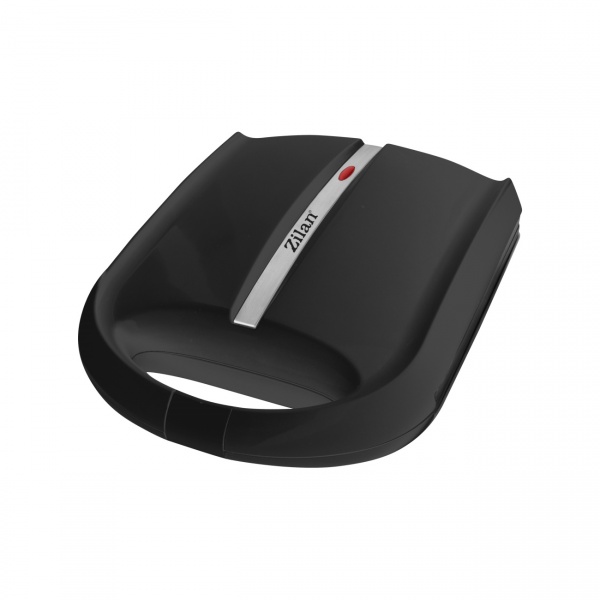 Sandwich maker XL, putere 1600W, indicator luminos, capacitate 4 portii, negru, Zilan
