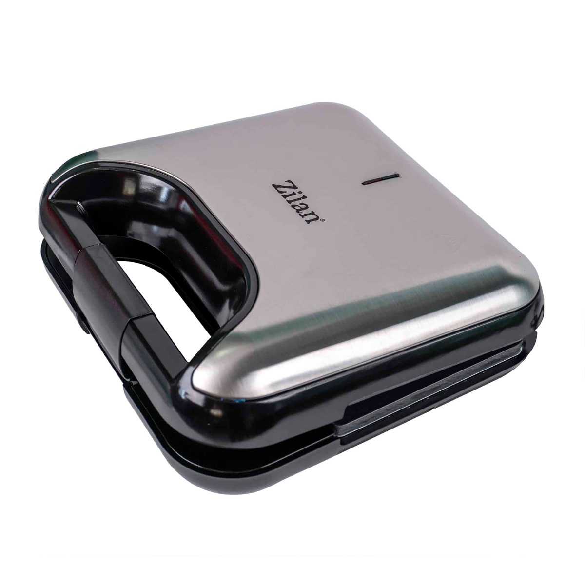 Sandwich-maker 5 in 1, putere 800 W, 5 tipuri de placi grill, culoare Negru/Inox, Zilan