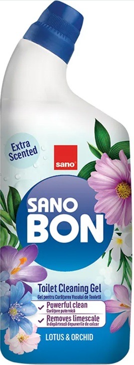 SANO BON GEL CURATARE WC LOTUS&ORCHIDE 750ML