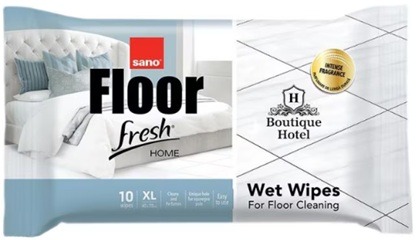 Lavete umede XL pentru pardoseli, Sano Floor Fresh Home Boutique Hotel/ 10 servetele