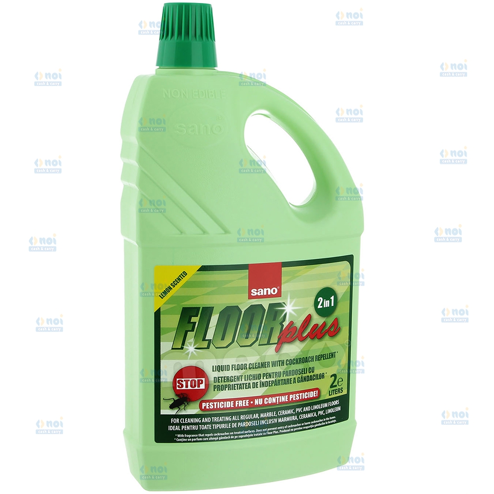 SANO FLOOR PLUS DETERGENT PARDOSELI 2IN1 4L