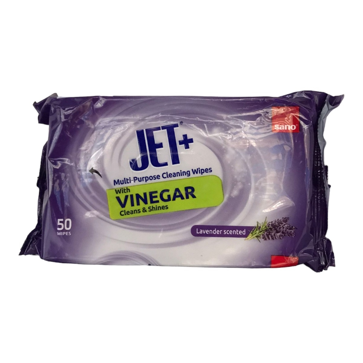 SANO JET SERVETELE UMEDE MULTISUPRAFETE VINEGAR/LAVENDER 50BUC