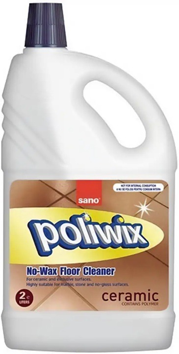 Soluție curățat pardoseli ceramice Sano Poliwix Ceramic 2L
