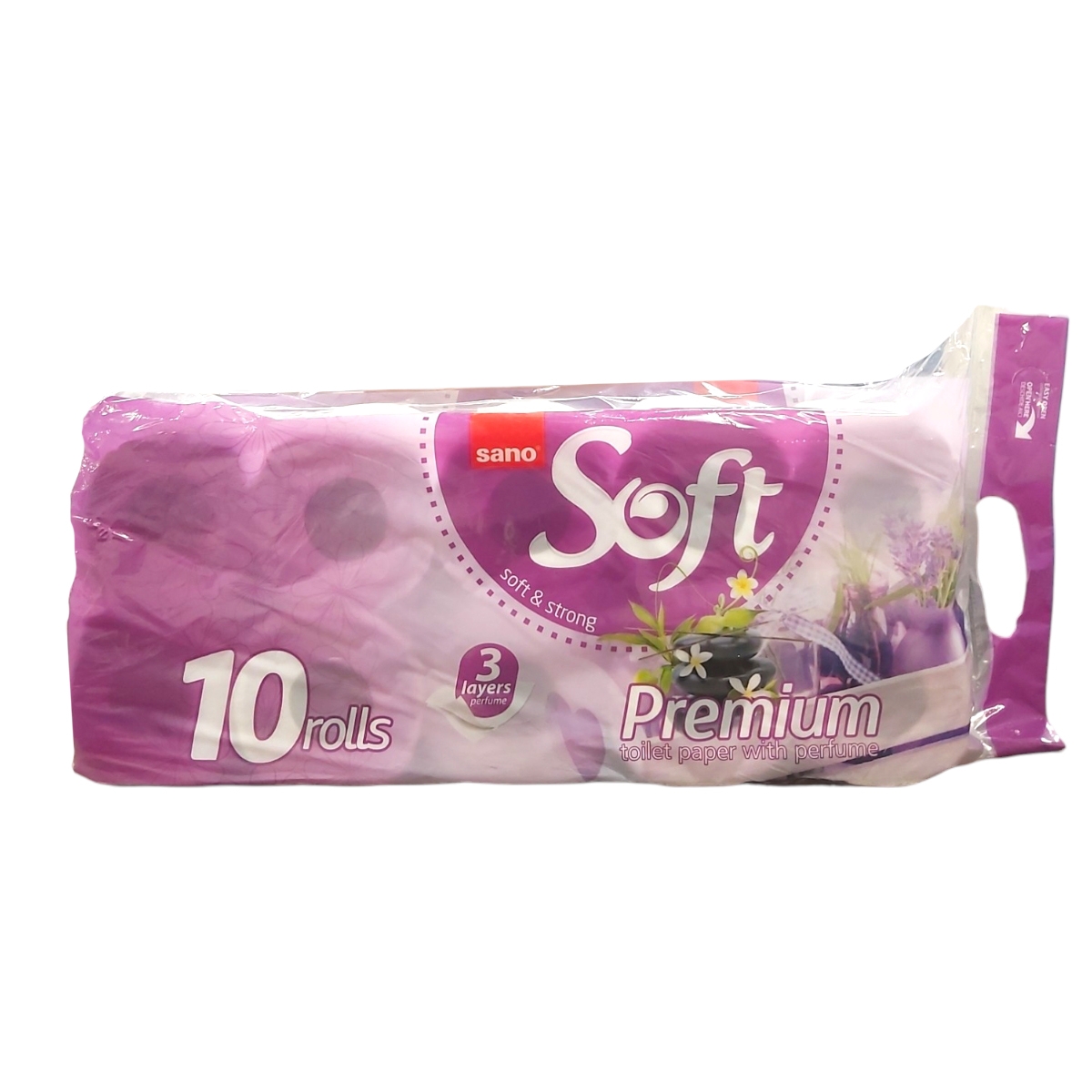SANO PREMIUM HARTIE IGIENICA 3STR 10ROLE