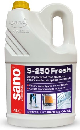 Detergent profesional pentru pardoseli Sano Floor S-250, 4L