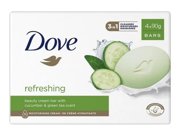 DOVE SAPUN SOLID FRESH TOUCH 4X90G