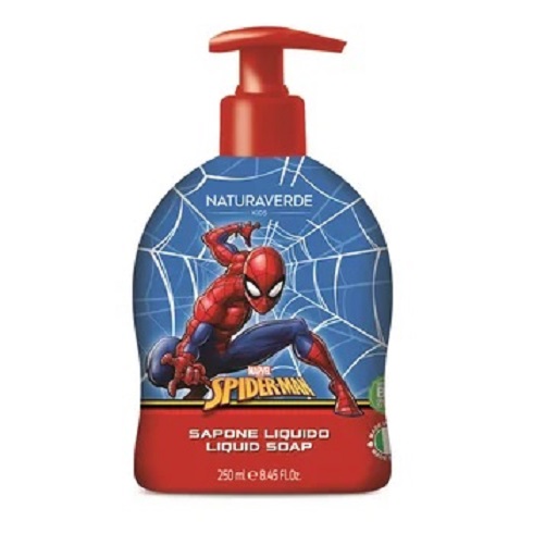 NATURAVERDE SPIDERMAN SAPUN LICHID COPII 250ML