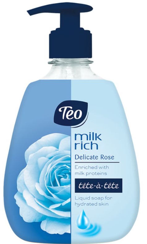 TEO MILK RICH SAPUN LICHID DELICATE CARE 400ML