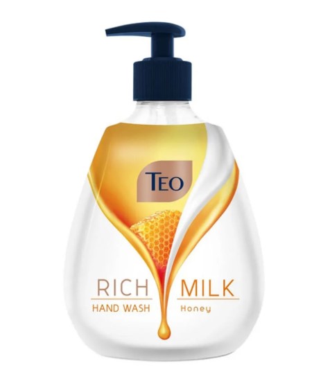 TEO MILK RICH SAPUN LICHID HONEY 400ML
