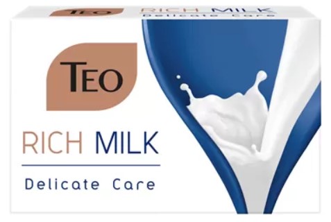 TEO RICH MILK SAPUN SOLID DELICATE CARE 90G