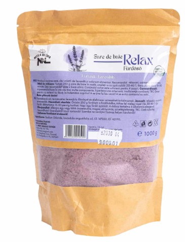 Sare de baie, punga de 1kg, aroma lavanda, Z-TOOLS