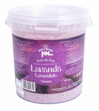 Sare de baie, galetusa de 1.5kg, aroma lavanda, Z-TOOLS