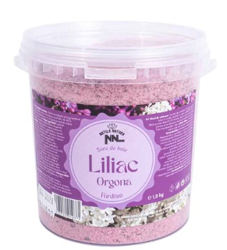 Sare de baie, galeata de 5kg, aroma liliac, Z-TOOLS