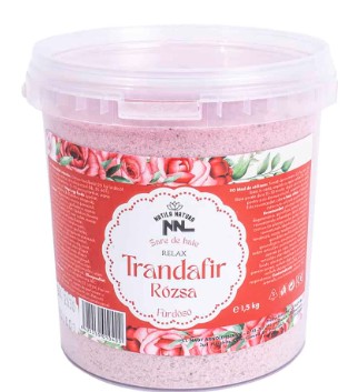 Sare de baie, galetusa de 1.5kg, aroma trandafir, Z-TOOLS