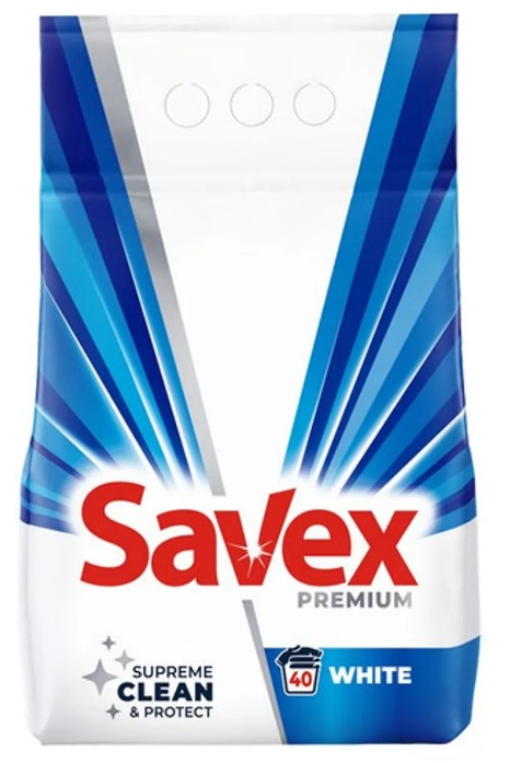 SAVEX DETERGENT PUDRA AUTOMAT 4KG 2IN1 WHITE