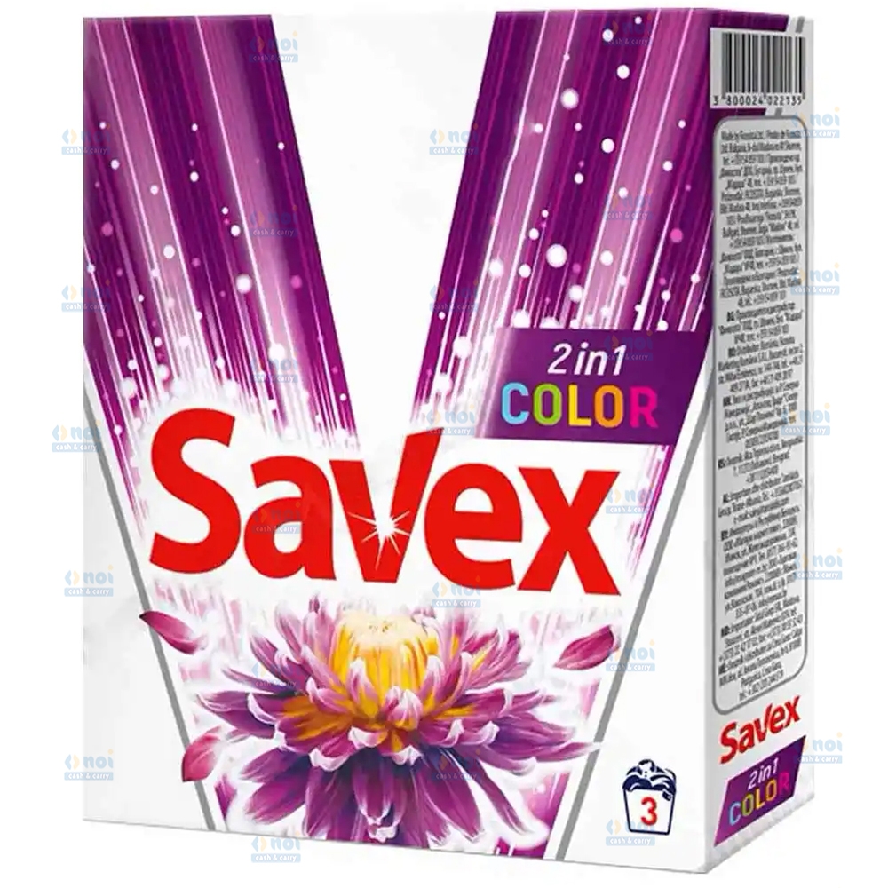 SAVEX DETERGENT PUDRA AUTOMAT 300G 2IN1 COLOR